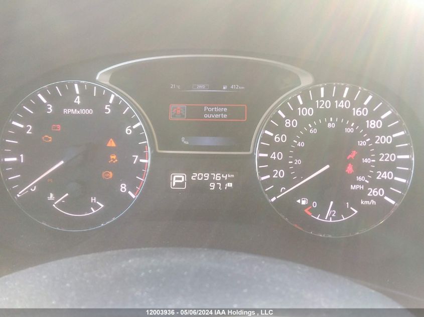 2015 Nissan Pathfinder S/Sv/Sl/Platinum VIN: 5N1AR2MM9FC698033 Lot: 12003936