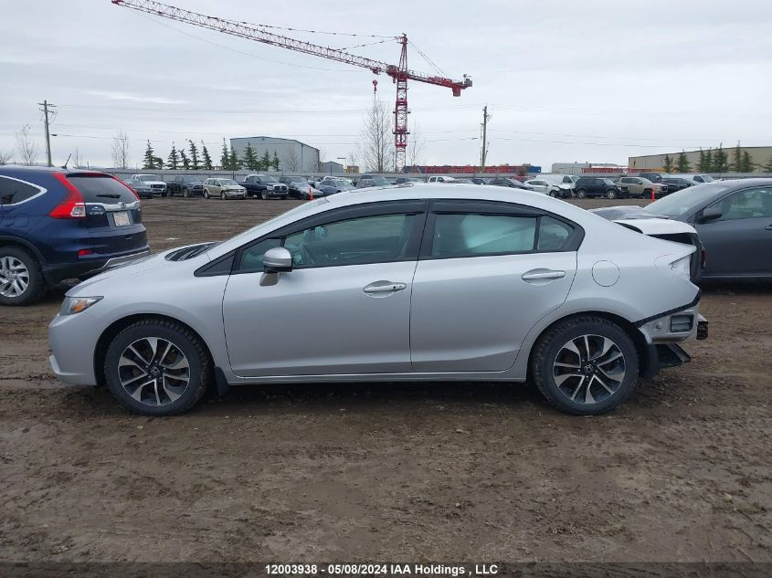 2014 Honda Civic Sedan VIN: 2HGFB2F57EH003520 Lot: 12003938