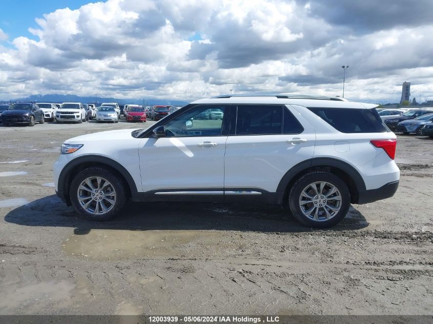 2021 Ford Explorer Limited VIN: 1FMSK8FH1MGB18940 Lot: 12003939