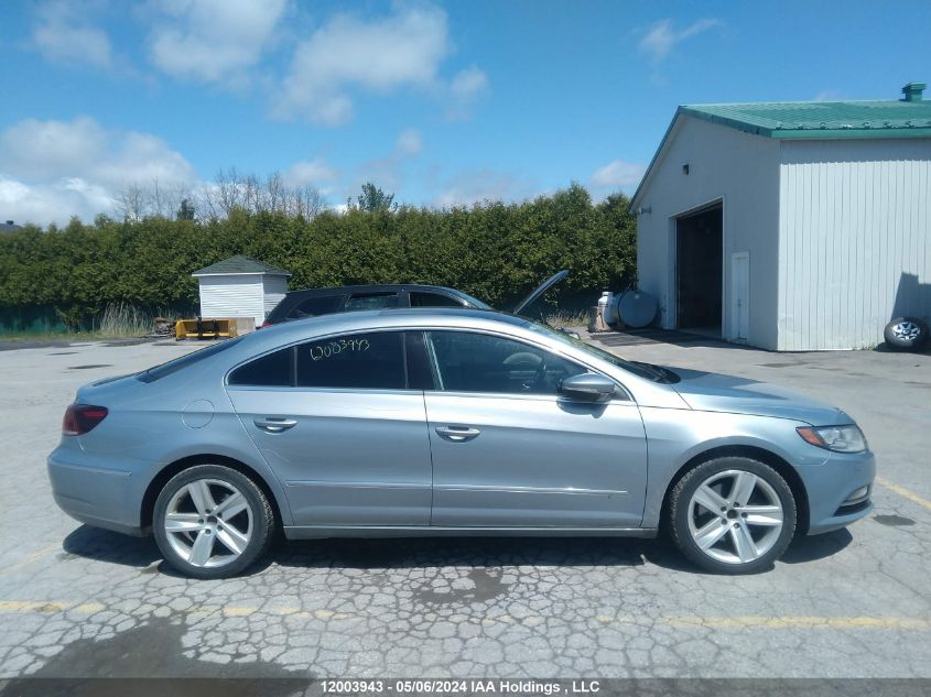 2013 Volkswagen Cc VIN: WVWBN7AN9DE513608 Lot: 12003943