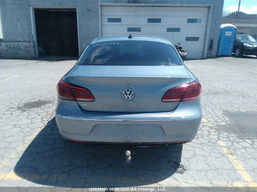 2013 Volkswagen Cc VIN: WVWBN7AN9DE513608 Lot: 12003943