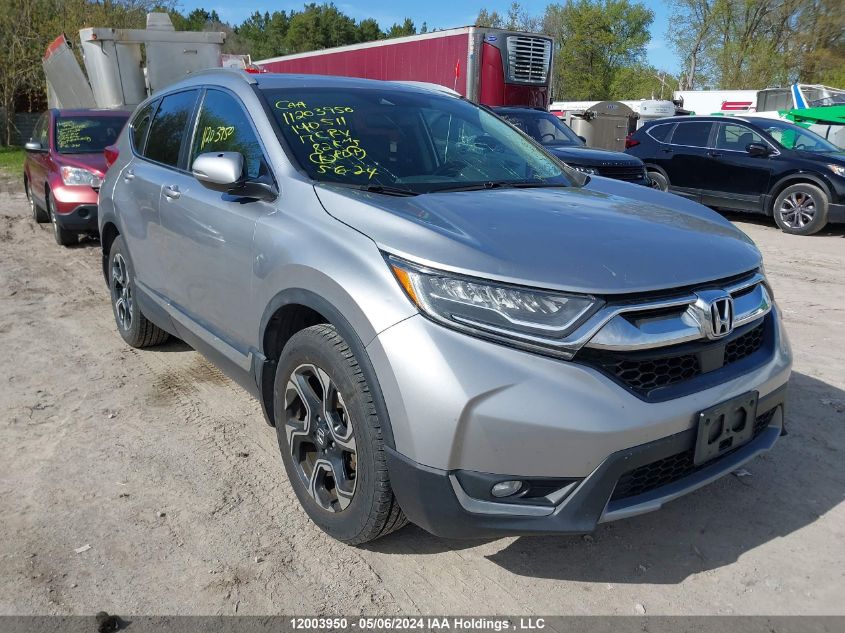 2017 Honda Cr-V Touring VIN: 2HKRW2H96HH140511 Lot: 12003950