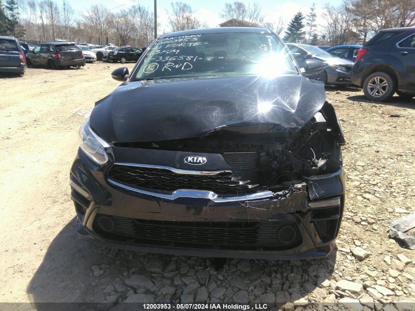 2021 Kia Forte Ex VIN: 3KPF54AD1ME336581 Lot: 12003953