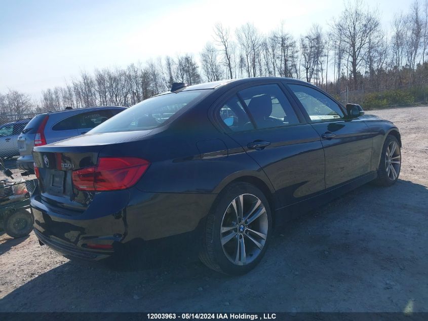 2018 BMW 330 Xi VIN: WBA8D9C50JA012547 Lot: 12003963