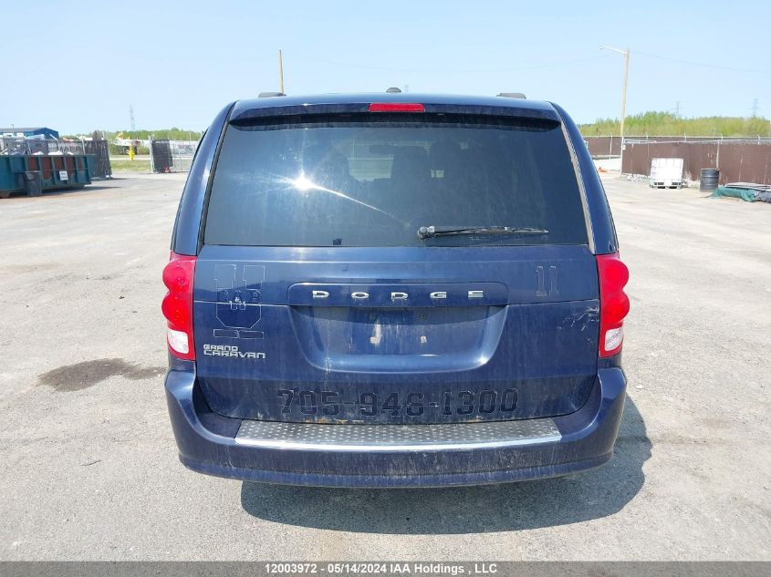 2016 Dodge Grand Caravan VIN: 2C4RDGBG2GR183092 Lot: 12003972