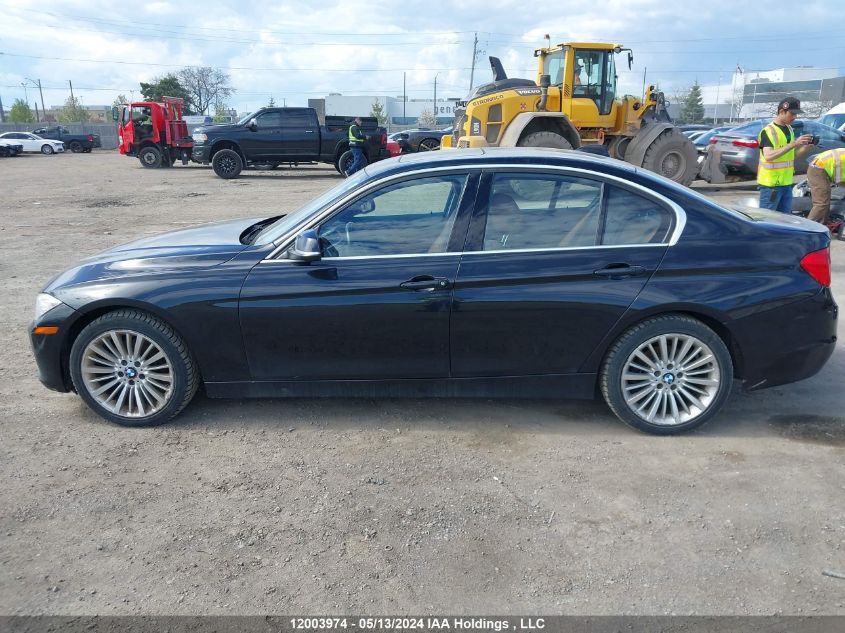 2014 BMW 328 Xi VIN: WBA3B3G51ENR83577 Lot: 12003974