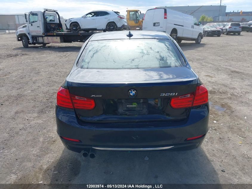 2014 BMW 328 Xi VIN: WBA3B3G51ENR83577 Lot: 12003974