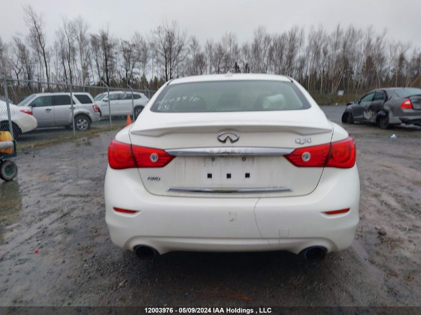 2015 Infiniti Q50 VIN: JN1BV7AR6FM405171 Lot: 12003976