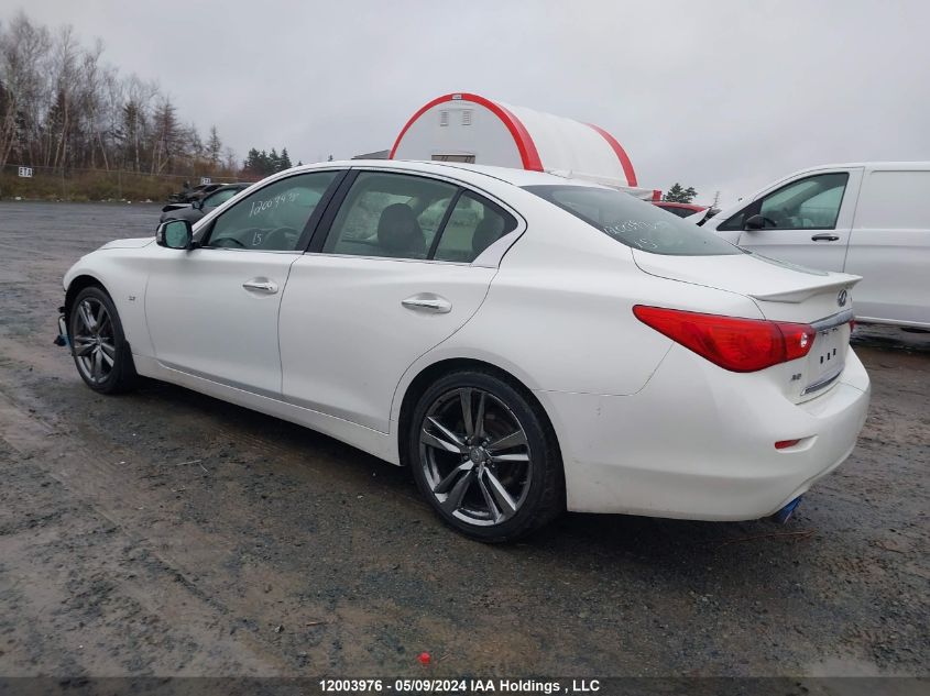 2015 Infiniti Q50 VIN: JN1BV7AR6FM405171 Lot: 12003976