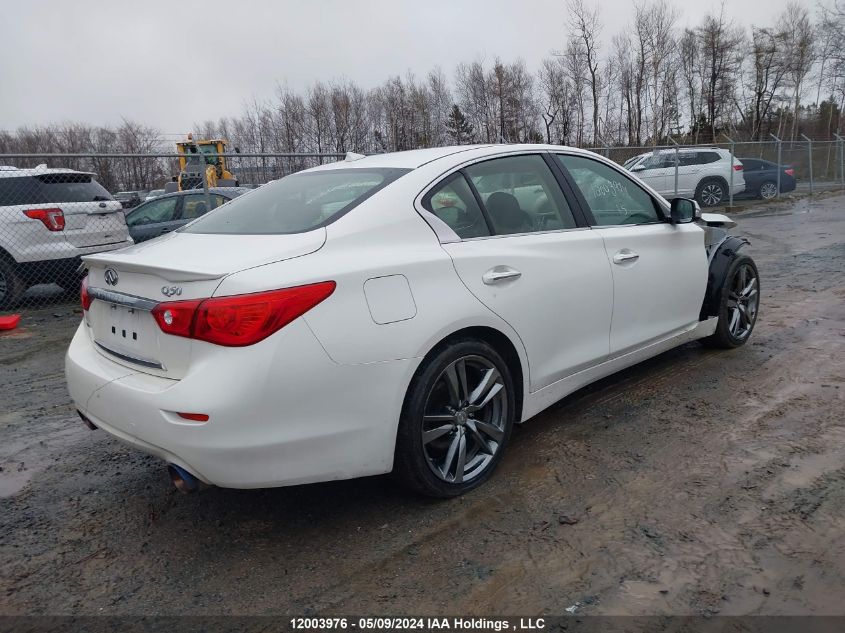 2015 Infiniti Q50 VIN: JN1BV7AR6FM405171 Lot: 12003976