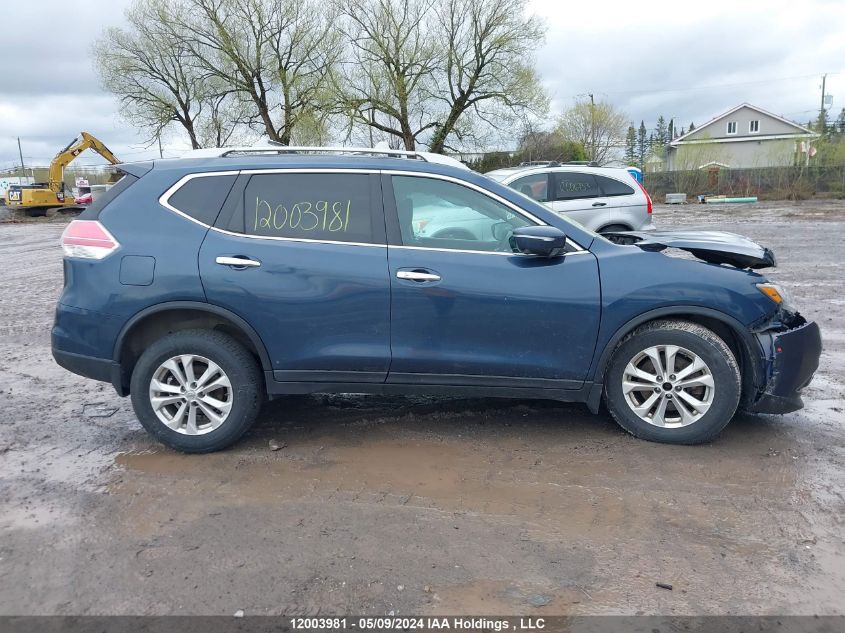 2015 Nissan Rogue S/Sl/Sv VIN: 5N1AT2MM2FC867410 Lot: 12003981