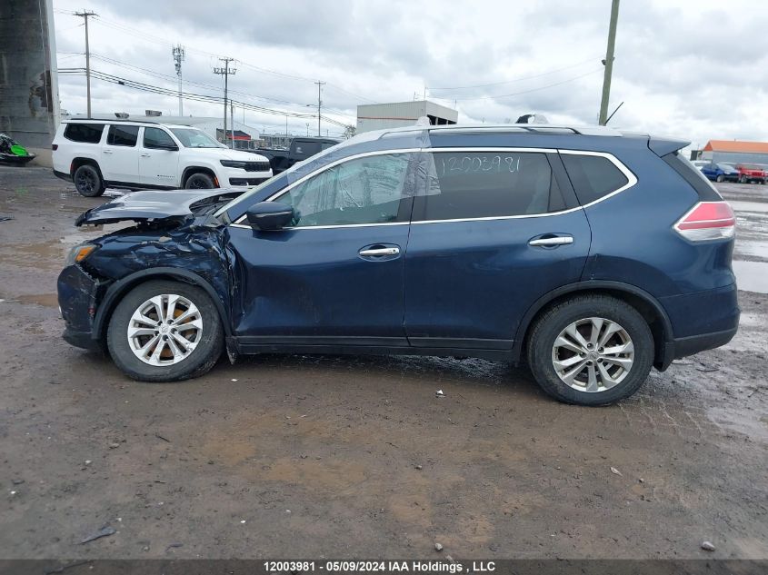 2015 Nissan Rogue S/Sl/Sv VIN: 5N1AT2MM2FC867410 Lot: 12003981