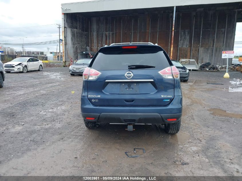 2015 Nissan Rogue S/Sl/Sv VIN: 5N1AT2MM2FC867410 Lot: 12003981