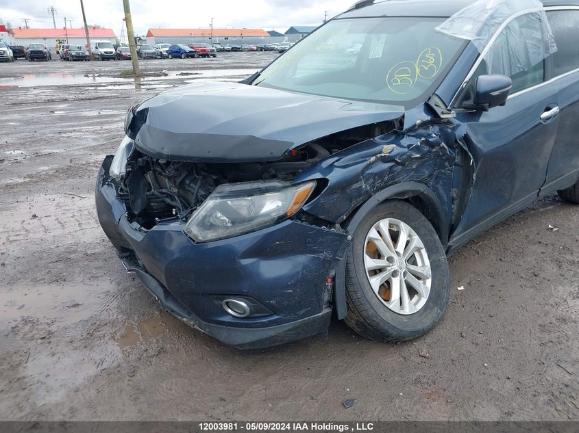 2015 Nissan Rogue S/Sl/Sv VIN: 5N1AT2MM2FC867410 Lot: 12003981