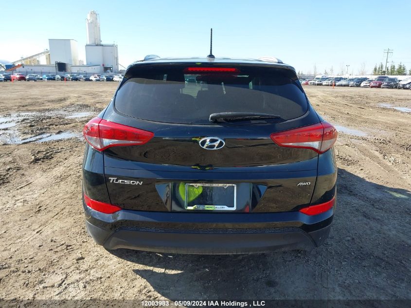 2017 Hyundai Tucson Limited/Sport And Eco/Se VIN: KM8J3CA42HU382370 Lot: 12003983