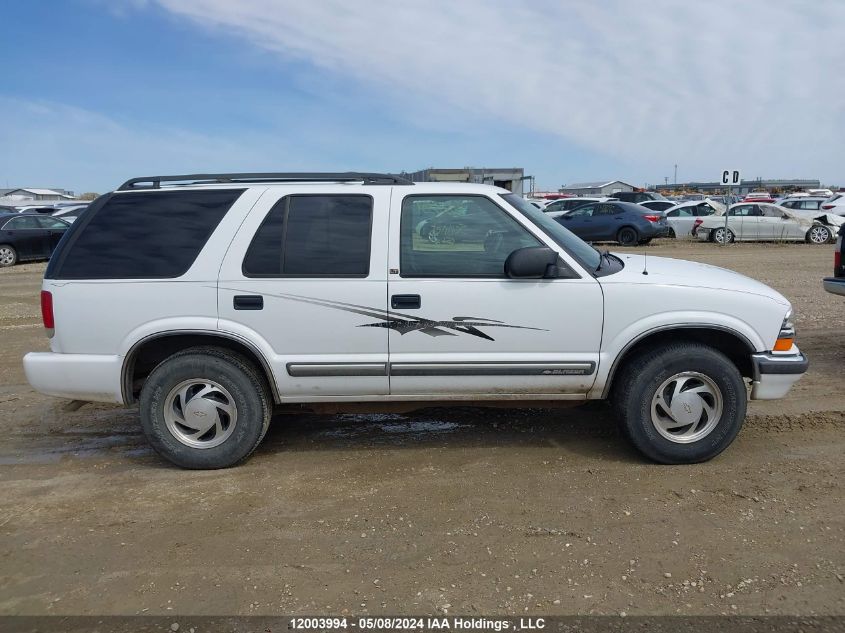 2001 Chevrolet Blazer Lt VIN: 1GNDT13W71K227052 Lot: 12003994