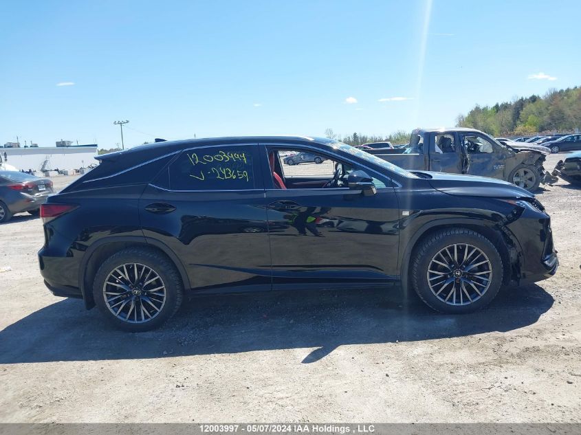 2020 Lexus Rx 350 VIN: 2T2YZMDA8LC243659 Lot: 12003997