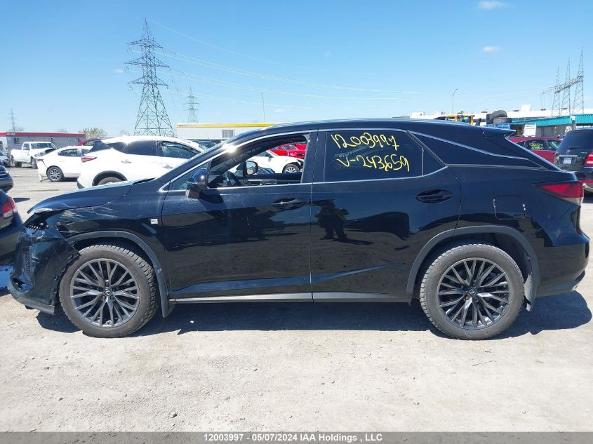 2020 Lexus Rx 350 VIN: 2T2YZMDA8LC243659 Lot: 12003997