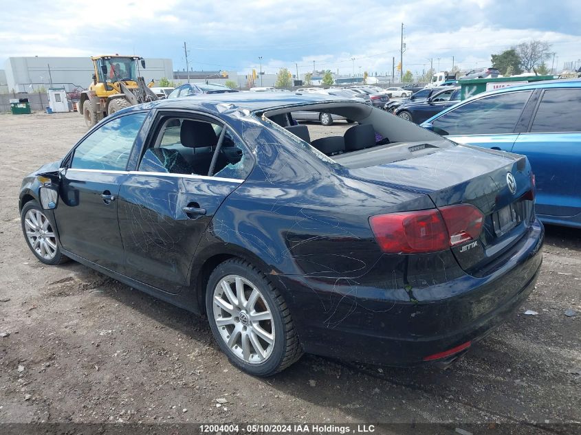 2013 Volkswagen Jetta Sedan VIN: 3VWDL7AJXDM449064 Lot: 12004004