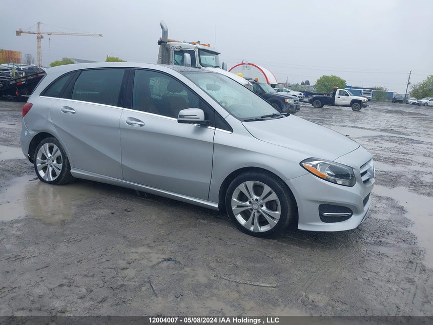 2015 Mercedes-Benz B-Class VIN: WDDMH4GBXFJ299093 Lot: 12004007