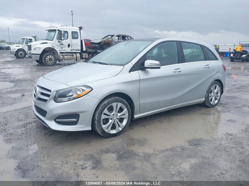 2015 Mercedes-Benz B-Class VIN: WDDMH4GBXFJ299093 Lot: 12004007