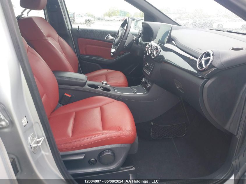 2015 Mercedes-Benz B-Class VIN: WDDMH4GBXFJ299093 Lot: 12004007