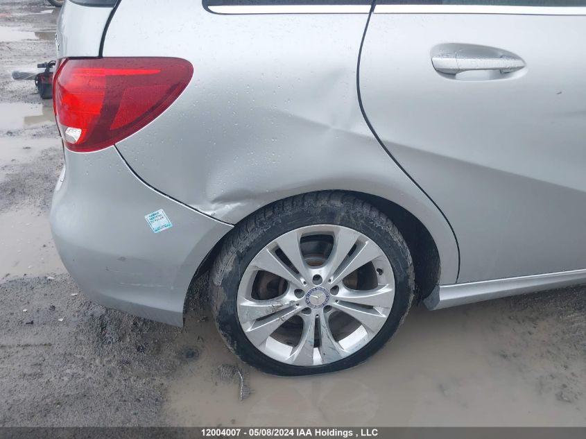 2015 Mercedes-Benz B-Class VIN: WDDMH4GBXFJ299093 Lot: 12004007