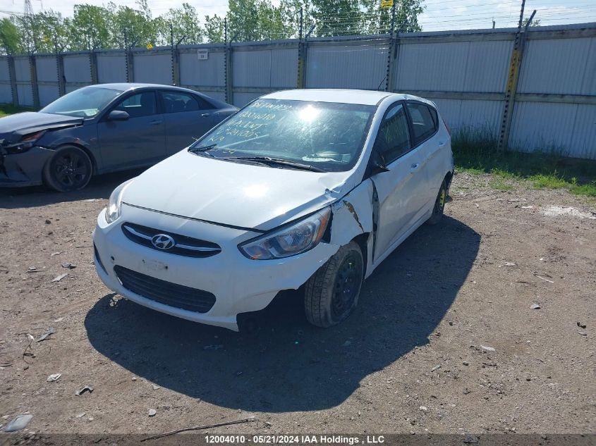 2016 Hyundai Accent Gl VIN: KMHCT5AE4GU241005 Lot: 12004010