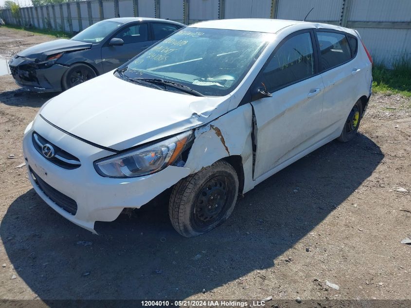 2016 Hyundai Accent Gl VIN: KMHCT5AE4GU241005 Lot: 12004010