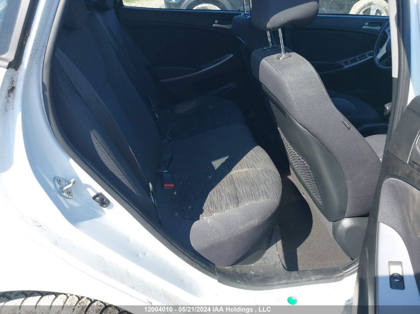 2016 Hyundai Accent Gl VIN: KMHCT5AE4GU241005 Lot: 12004010