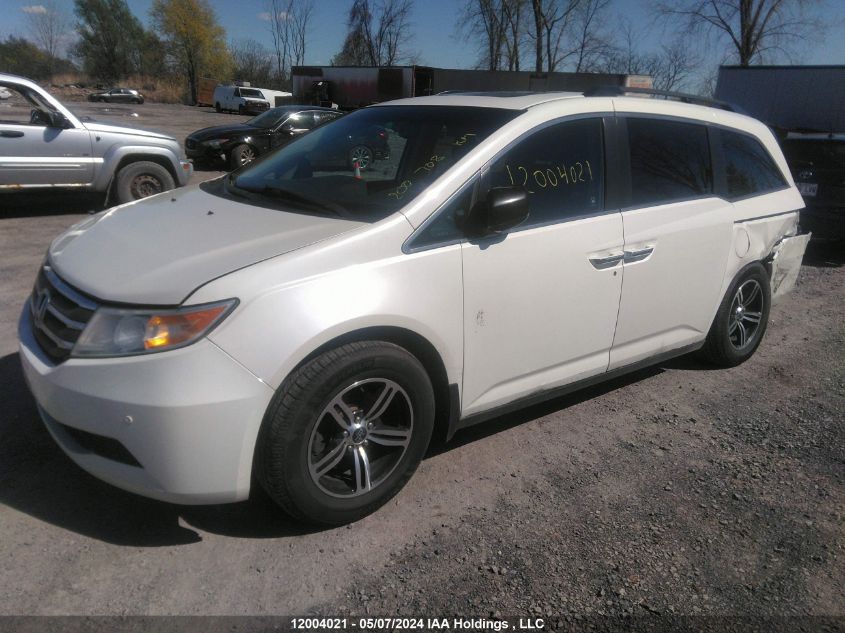 2013 Honda Odyssey VIN: 5FNRL5H61DB503502 Lot: 12004021