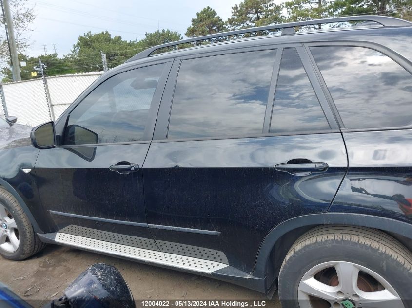 2009 BMW X5 xDrive30I VIN: 5UXFE43599L275127 Lot: 12004022