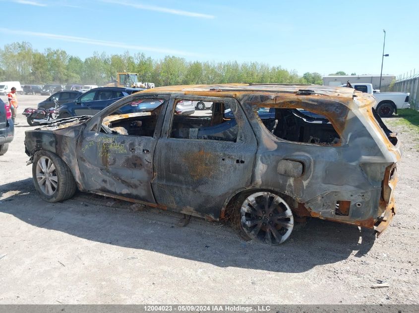 2011 Dodge Durango Sxt VIN: 1D4RE2GG6BC717224 Lot: 12004023