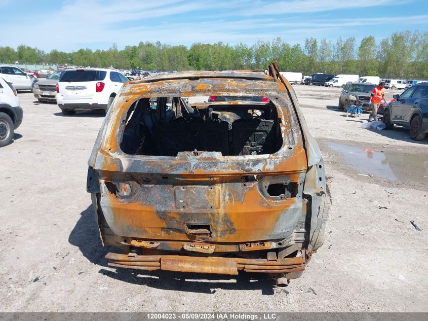 2011 Dodge Durango Sxt VIN: 1D4RE2GG6BC717224 Lot: 12004023