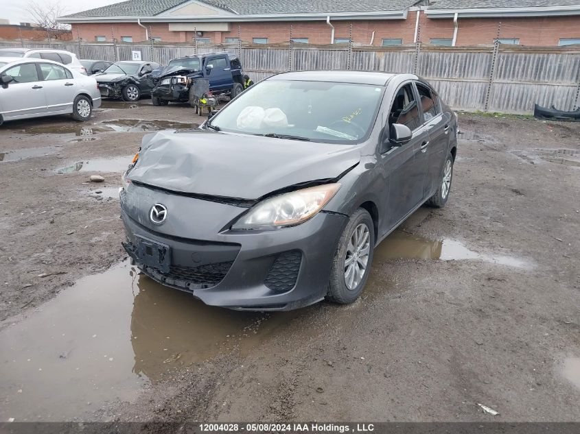 2012 Mazda Mazda3 VIN: JM1BL1UFXC1541608 Lot: 12004028