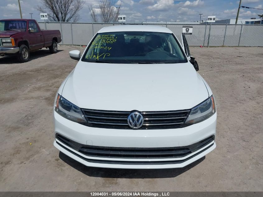 2017 Volkswagen Jetta S VIN: 3VW2B7AJ9HM210105 Lot: 12004031