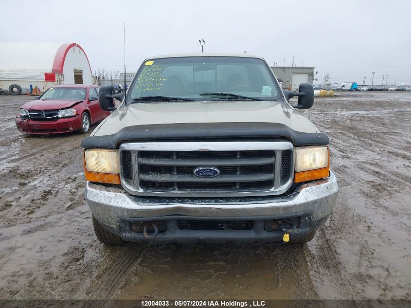 2000 Ford F250 Super Duty VIN: 1FTNX20S6YEE17829 Lot: 12004033