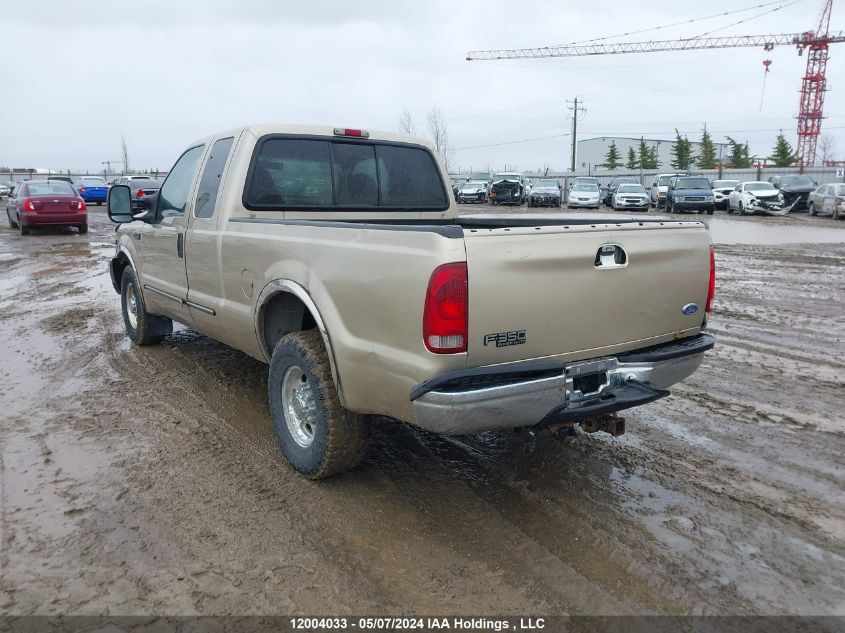 2000 Ford F250 Super Duty VIN: 1FTNX20S6YEE17829 Lot: 12004033