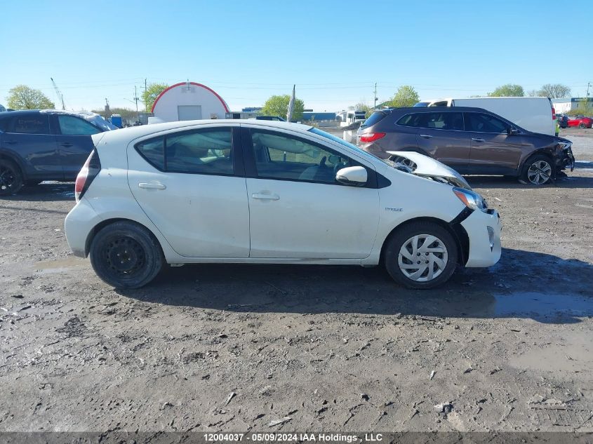 2015 Toyota Prius VIN: JTDKDTB38F1587122 Lot: 12004037