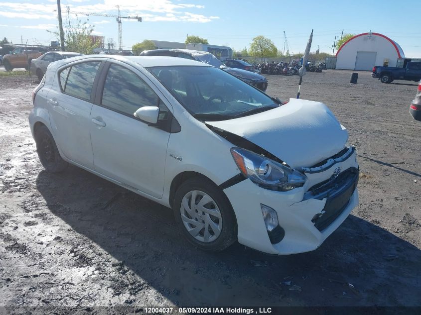 2015 Toyota Prius VIN: JTDKDTB38F1587122 Lot: 12004037