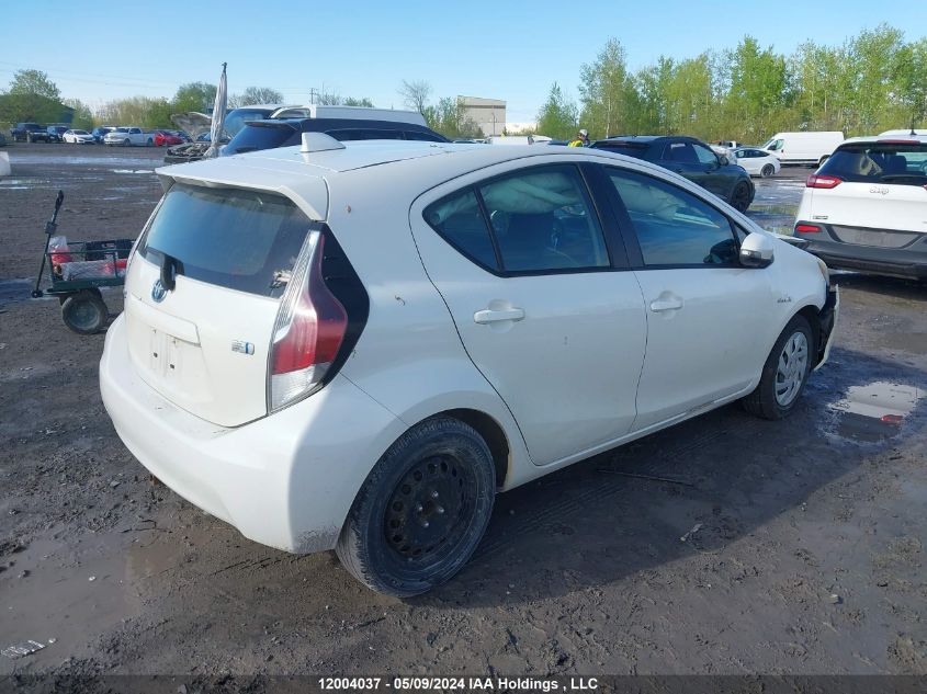 2015 Toyota Prius VIN: JTDKDTB38F1587122 Lot: 12004037