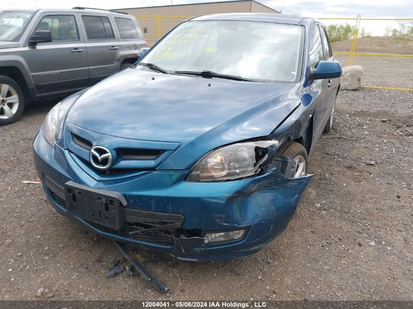 2008 Mazda Mazda3 VIN: JM1BK343381877371 Lot: 12004041