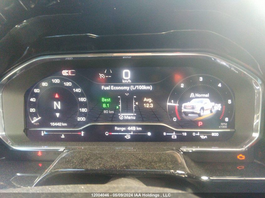 2024 GMC Sierra 1500 VIN: 1GTUUCE85RZ113862 Lot: 12004046