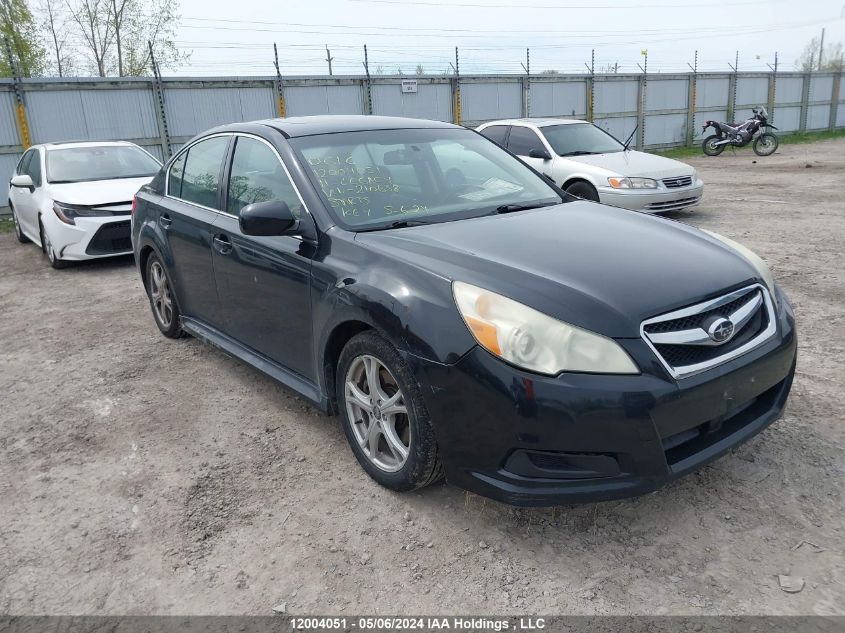 2011 Subaru Legacy VIN: 4S3BMJL69B2210638 Lot: 12004051