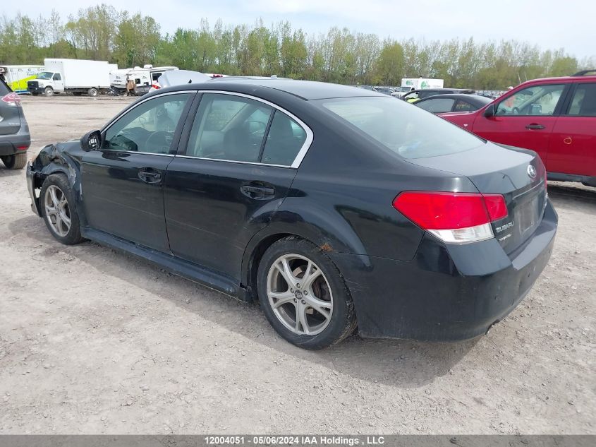 2011 Subaru Legacy VIN: 4S3BMJL69B2210638 Lot: 12004051