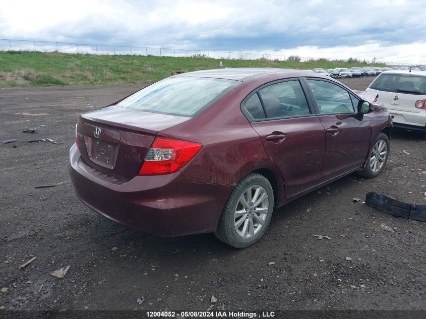 2012 Honda Civic Lx VIN: 2HGFB2F46CH003352 Lot: 12004052