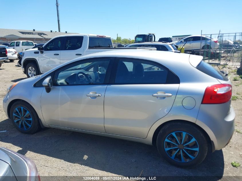 2012 Kia Rio VIN: KNADM5A37C6712208 Lot: 12004059