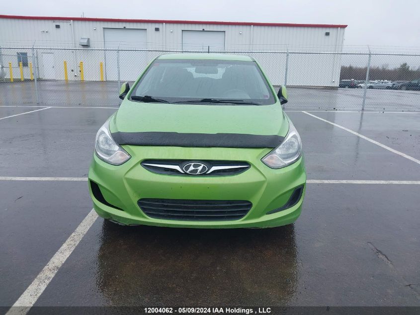 2014 Hyundai Accent Gls/Gs VIN: KMHCT5AE7EU144801 Lot: 12004062