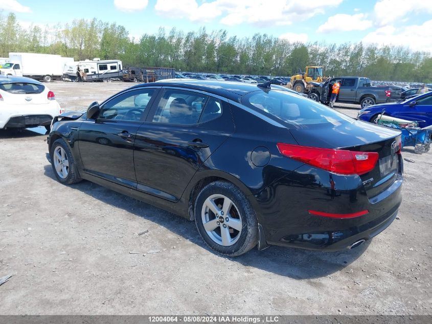 2015 Kia Optima VIN: KNAGM4A78F5656395 Lot: 12004064