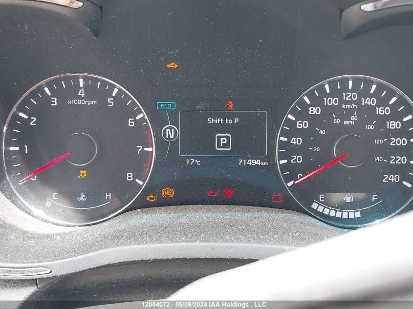 2017 Kia Forte VIN: 3KPFL4A84HE124885 Lot: 12004072